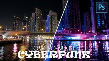 Cyberpunk Effect tutorial | Adobe Photoshop
