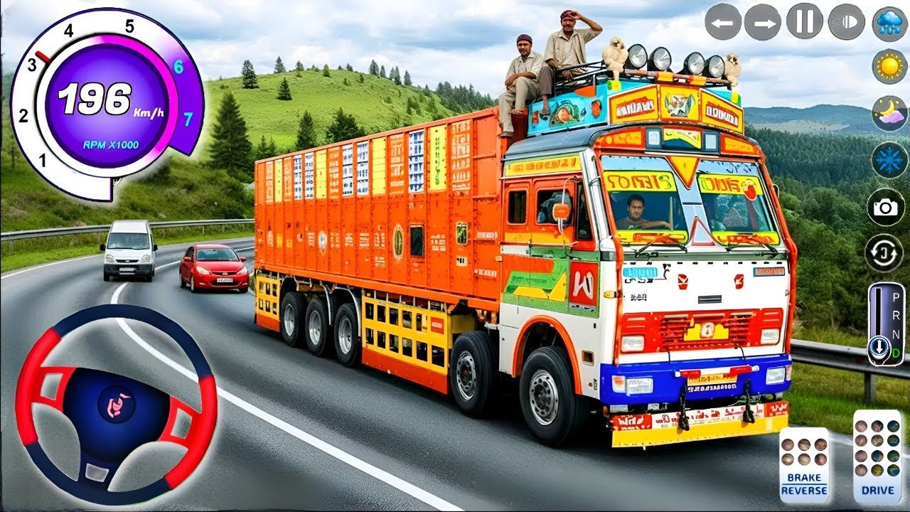 Extreme Offroad Cargo Truck Driving 3D - Real Indian Lorry Simulator - Android Gameplay