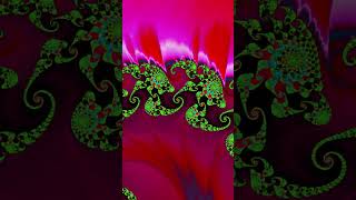 #fractal #shorts Electric Spirals of the Infinite Green: A Psytrance Pulse Through Mandelbrot Space