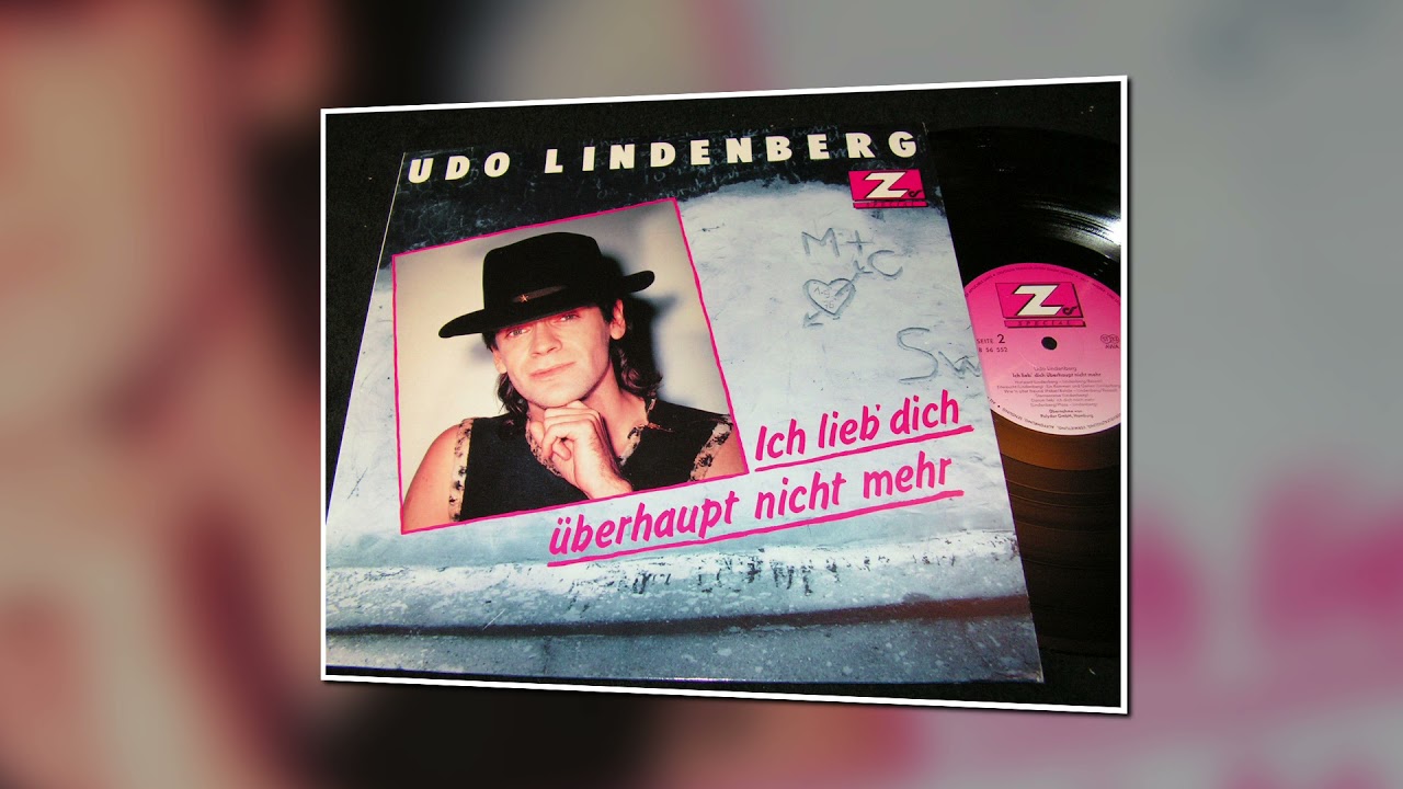 Ich Lieb Dich überhaupt Nicht Mehr Original Udo Lindenberg - Ich lieb' dich überhaupt nicht mehr - YouTube