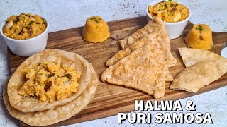 Easy Halwa Recipe With Soft Puri | Soft, Puffy And Round Puri | Suji Ka Halwa Halwai Style screenshot 3