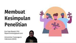 Membuat Kesimpulan dalam Laporan Penelitian
