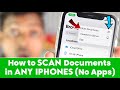 How to scan documents on iphone and save as pdf iphone document scannerhow to scan paper on iphone