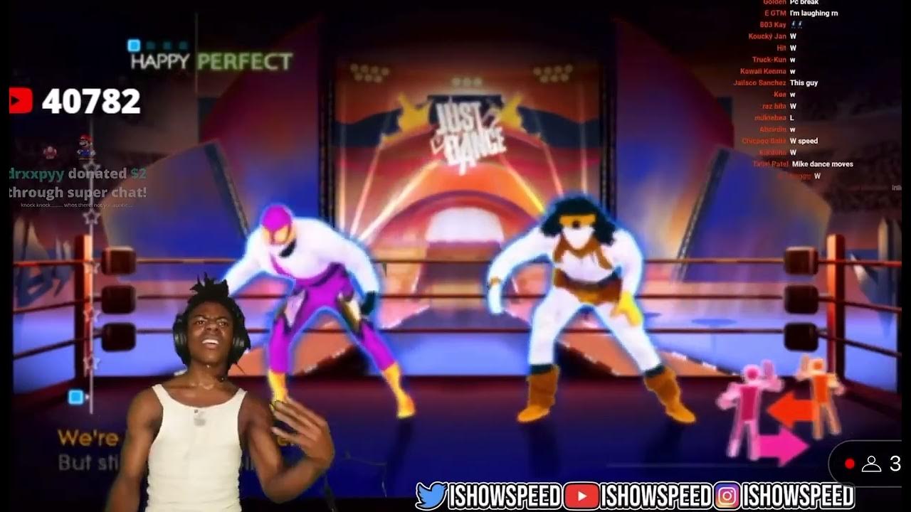 IShowSpeed Dance With The Final Countdown Song And Game Crash💀 - YouTube