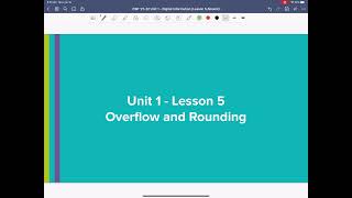 AP CSP Unit 1 Lesson 5