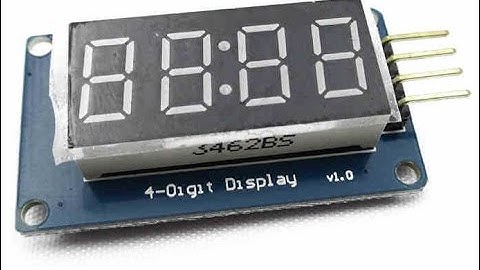 Hướng dẫn sử dụng module 4 LED 7 đoạn cùng Arduino - www.codientuvina.com