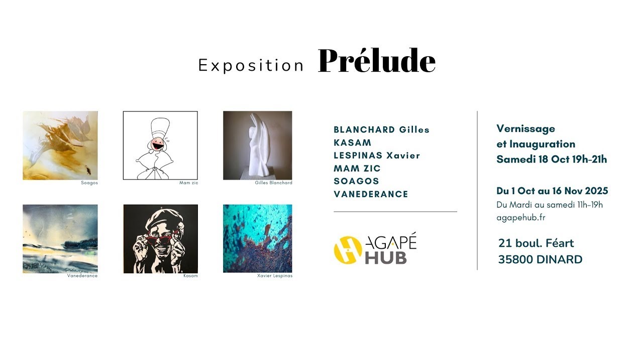 Visite virtuelle exposition Prélude- Dinard