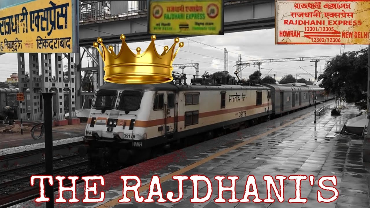 [6 In 1] 👑 THE RAJDHANI'S 👑 || HOW RAJDHANI EXPRESSES ARE STORMING ...