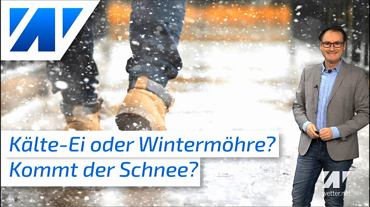 Kälte-Ei oder Wintermöhre? Kommt nächste Woche der erste Schnee mit einem dicken Wintereinbruch?