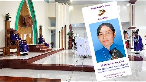 Thánh Lễ An Táng Bà Maria VŨ THỊ ĐẦM, Thân Mẫu Cha Phêrô Nguyễn Hồng Phúc, 04.12.2025