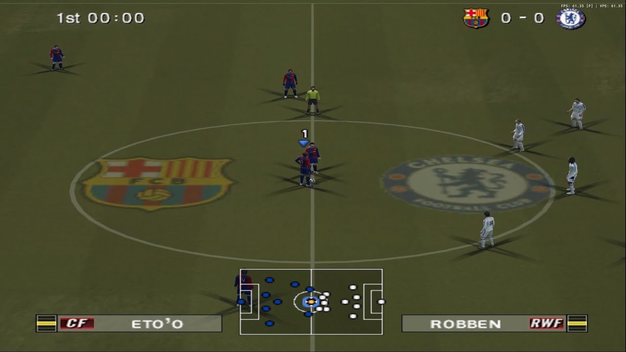 BARCELONA X CHELSEA - PES 6