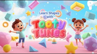 Learn Shapes Song For Kids 3D Animated Nursery Rhymes Tooty Tunes