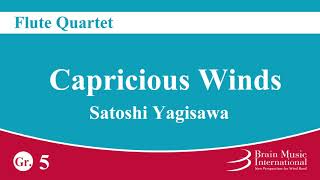 Capricious Winds - Flute Quartet by Satoshi Yagisawa