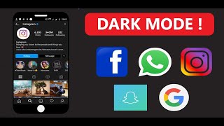 DarkMode | NightMode Screen for Instagram,Facebook,Snapchat,Google Apps,Social Media Apps. screenshot 2