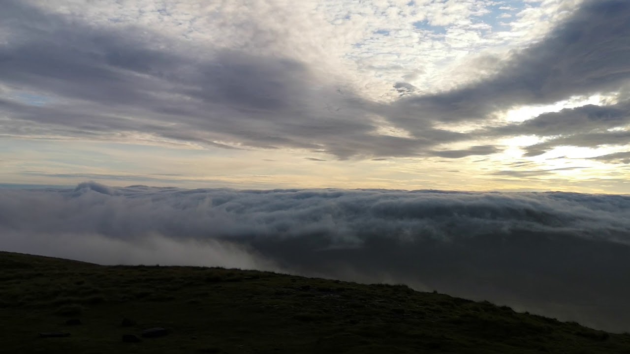 Morning inversion on Penyghent - YouTube