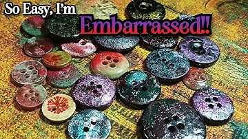 TWO DIFFERENT TECHNIQUES TO ALTER BUTTONS.  ONE IS SO EASY, IT