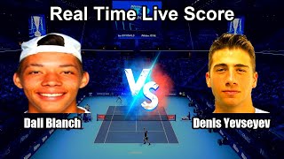 Dali Blanch vs Denis Yevseyev Live Score - ATP Challenger Shymkent, Kazakhstan Men Singles
