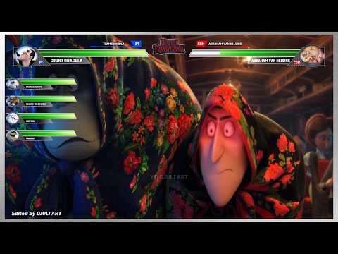 Hotel Transylvania - Team Dracula vs. Abraham Van Helsing WITH HEALTHBARS