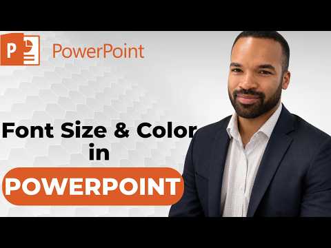 How to Change Font Size and Font Color in PowerPoint - 2026 Guide