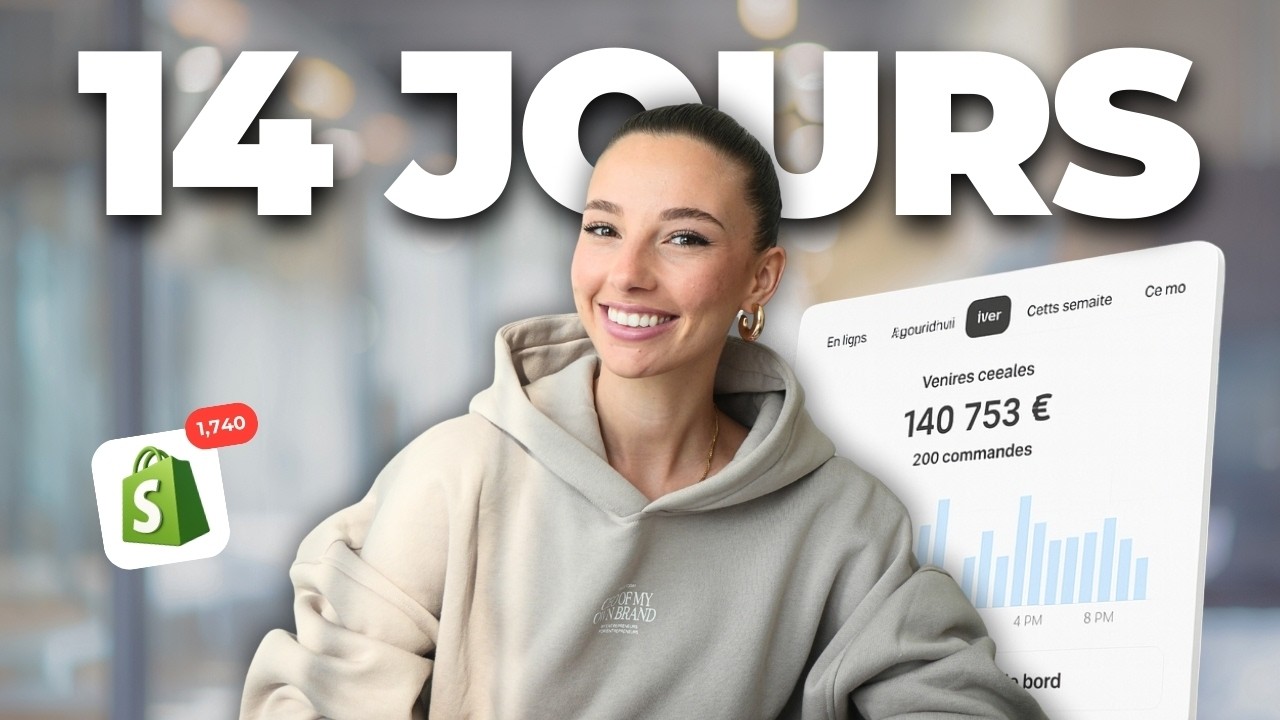 14 JOURS POUR CRÉER SA MARQUE ET FAIRE SES PREMIÈRES VENTES (EN LIVE)