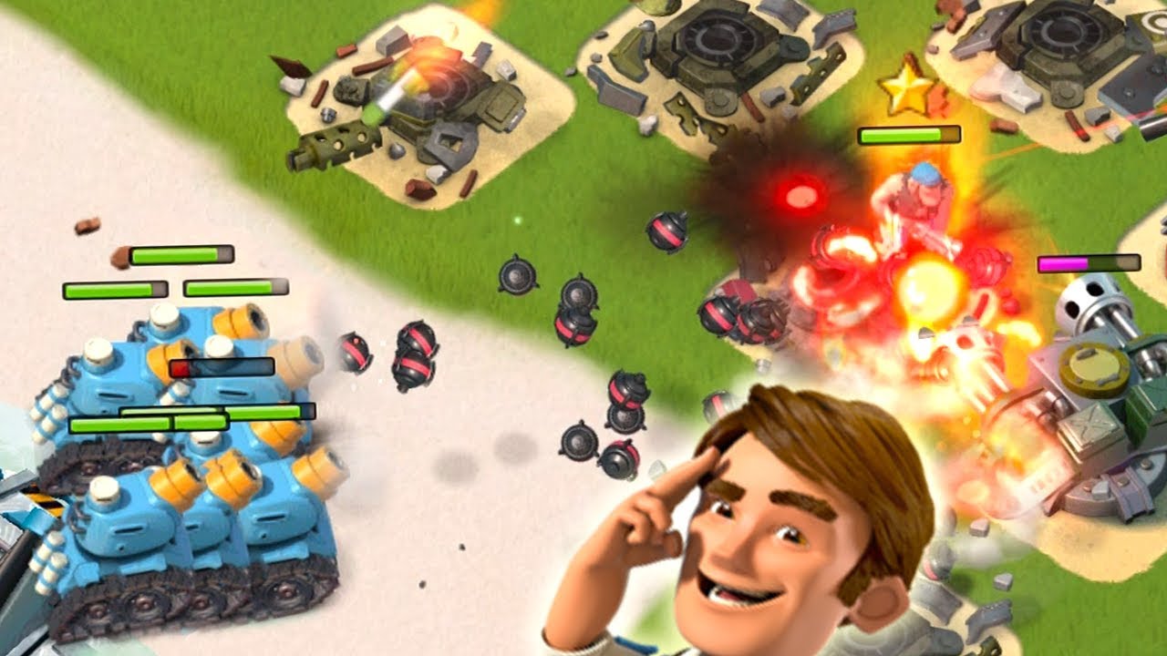 CRAZY Splash Damage Spam! Rainmaker returns to Boom Beach!! boom beach warships season 3
