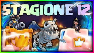 STAGIONE 12! anteprima pass royale, skin ecc | Clash Royale ITA