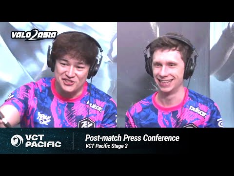 Paper Rex (PRX vs. DRX) VCT Pacific Stage 2 Post-match Press Conference