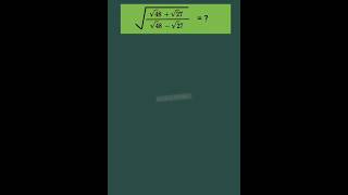 Radical expression #viralvideo #maths #exponents