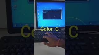 Cmd Se Color Change Kare trick se#viralvideo #viralshorts #video ##shorts #cmd #colors #pc #laptop