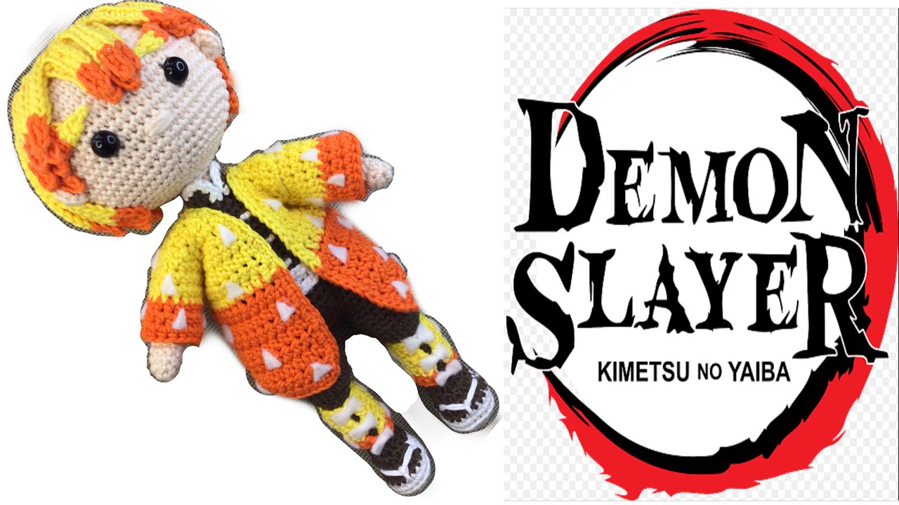 TUTORIAL | Zenitsu  Amigurumi | Parte 2 (SUBS🇺🇸🇧🇷)#zenitsucrochet #zenitsutejido