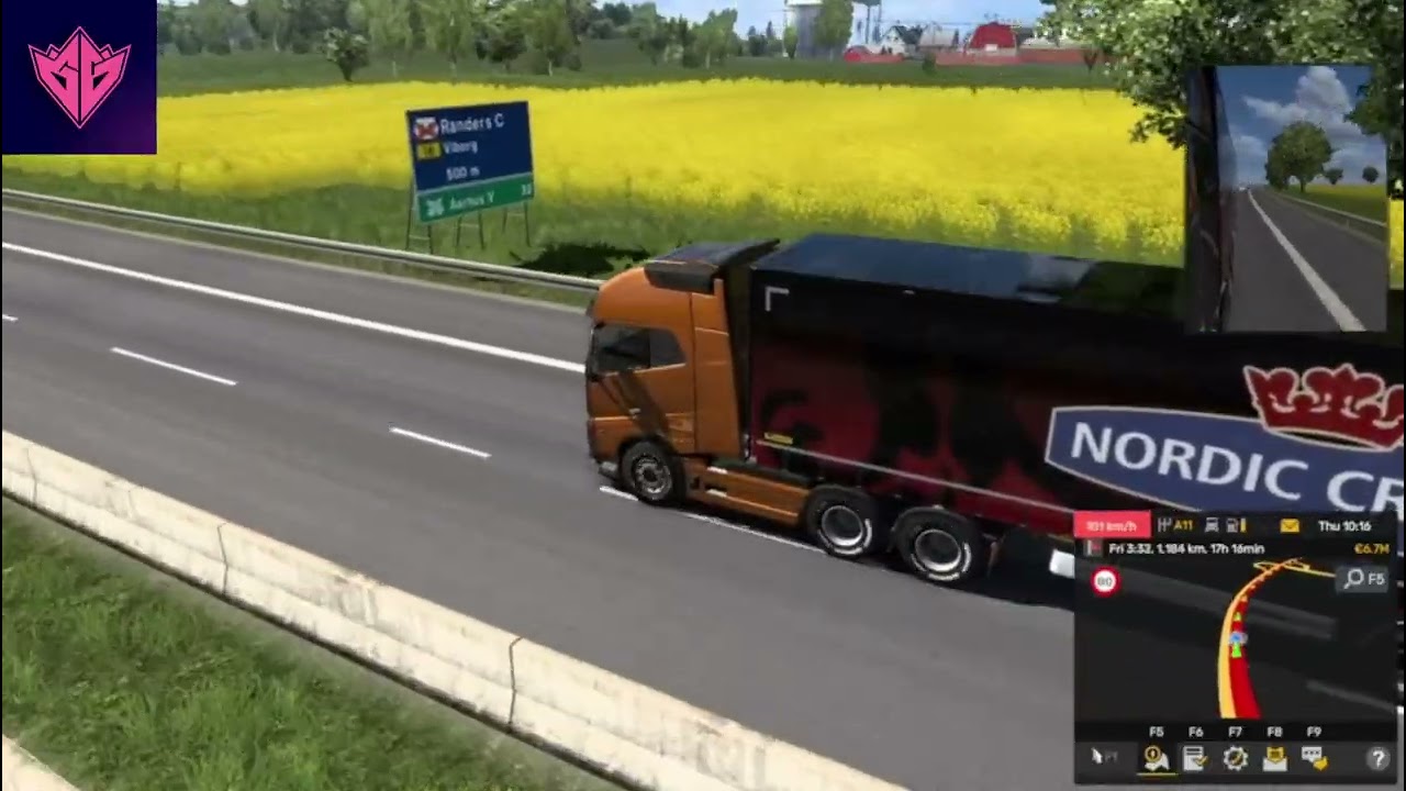 Euro truck simulator 2 badass driving