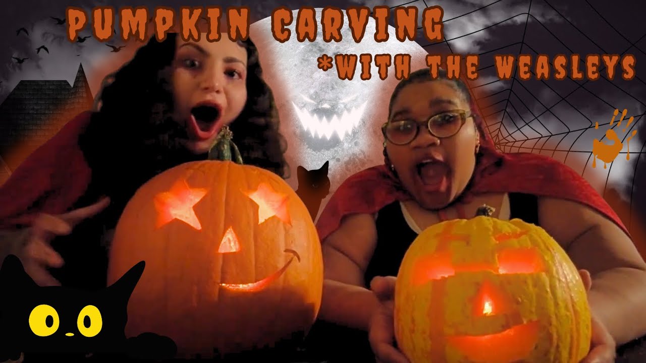 The Weasleys Take on Pumpkin Carving 🎃 (Happy Halloween!)