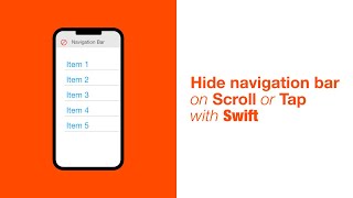 How To Hide Navigation Bar In Xcode