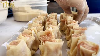 Steamed Pork Dumplings | Thai Street Food