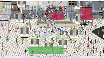 Game Development - Entity Component (system). Game City Simulation
