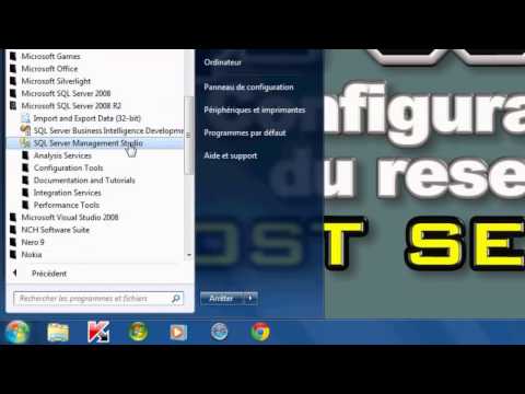 SQL Server 2008 Configuration reseau (post server)