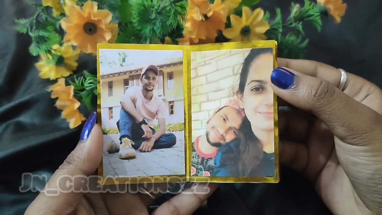 Mini photo album || Gift for Boyfriend || Handmade Gift for Birthday