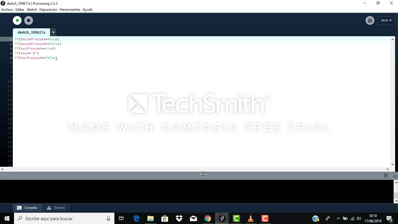Curso de processing, interacción con teclado y ratón - YouTube