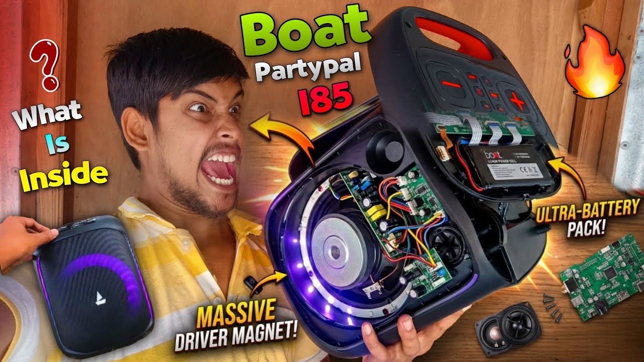 Sab Kuch Khol Diya.. | How Does A Partybox Work? | Boat Partypal 185 Ful Teardown & What Is Inside..