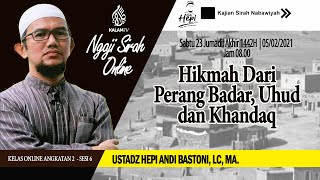 Download Lagu Hikmah dari Perang Badar, Uhud dan Khandaq  | Ustadz Hepi Andi Bastoni MP3