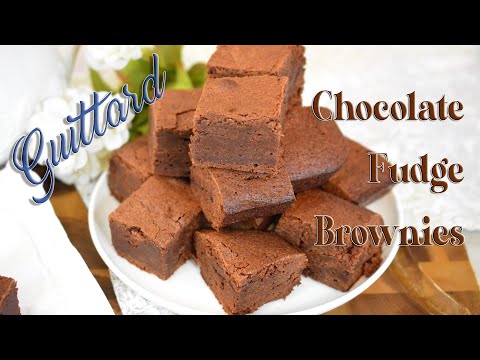 Guittard Chocolate Brownies | Scratch Brownies | Easy Brownie Recipe | Fudgy Brownies
