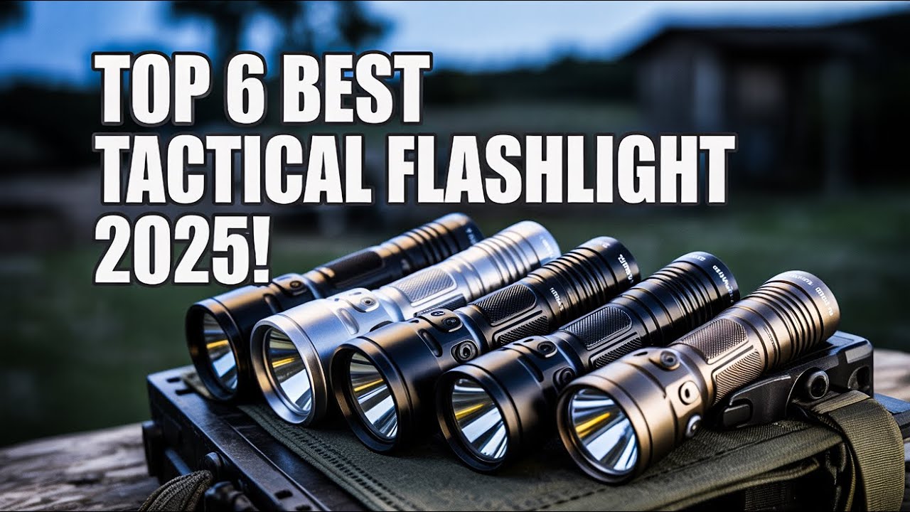 Топ-6 лучших тактических фонарей 2026 года! 🔥