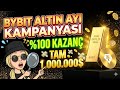 Bybit Altın Ayı Kampanyası 1.000.000$ Ödül!@Bybit @BybitTürkiye #bybit #bybitbonus #bybitairdrop