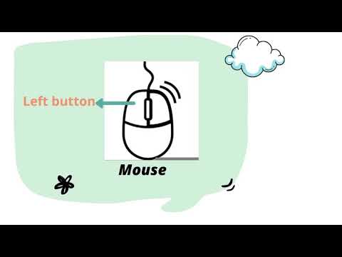 Computer mouse for kids-- grade 1