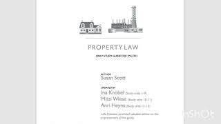 PVL3701 STUDY UNIT 4 - UNISA 3RD YEAR LLB LAW