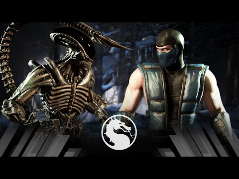 Mortal Kombat X  - Alien Vs (Klassic) Sub Zero (Very Hard)