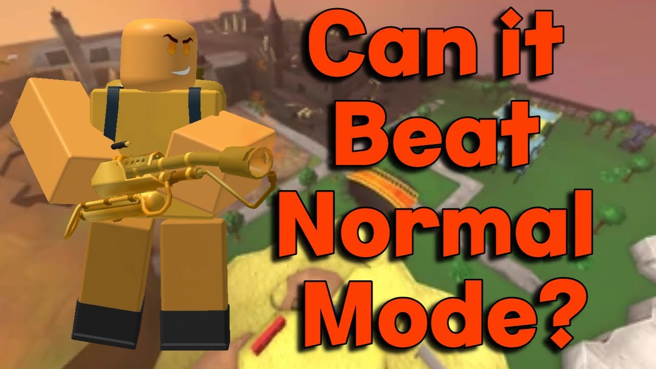 Can Golden Pyromancer Beat Normal Mode [With Supports] (Roblox Tower ...