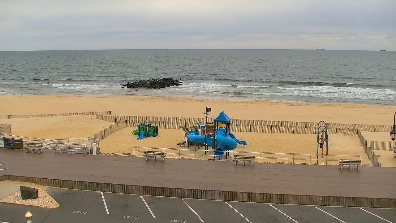 Live Beach Cam Belmar on NJBeachCams 03/06/20 YouTube