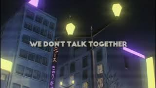 heize ft giriboy - we don't talk together | 𝙨𝙡𝙤𝙬𝙚𝙙   𝙧𝙚𝙫𝙚𝙧𝙗