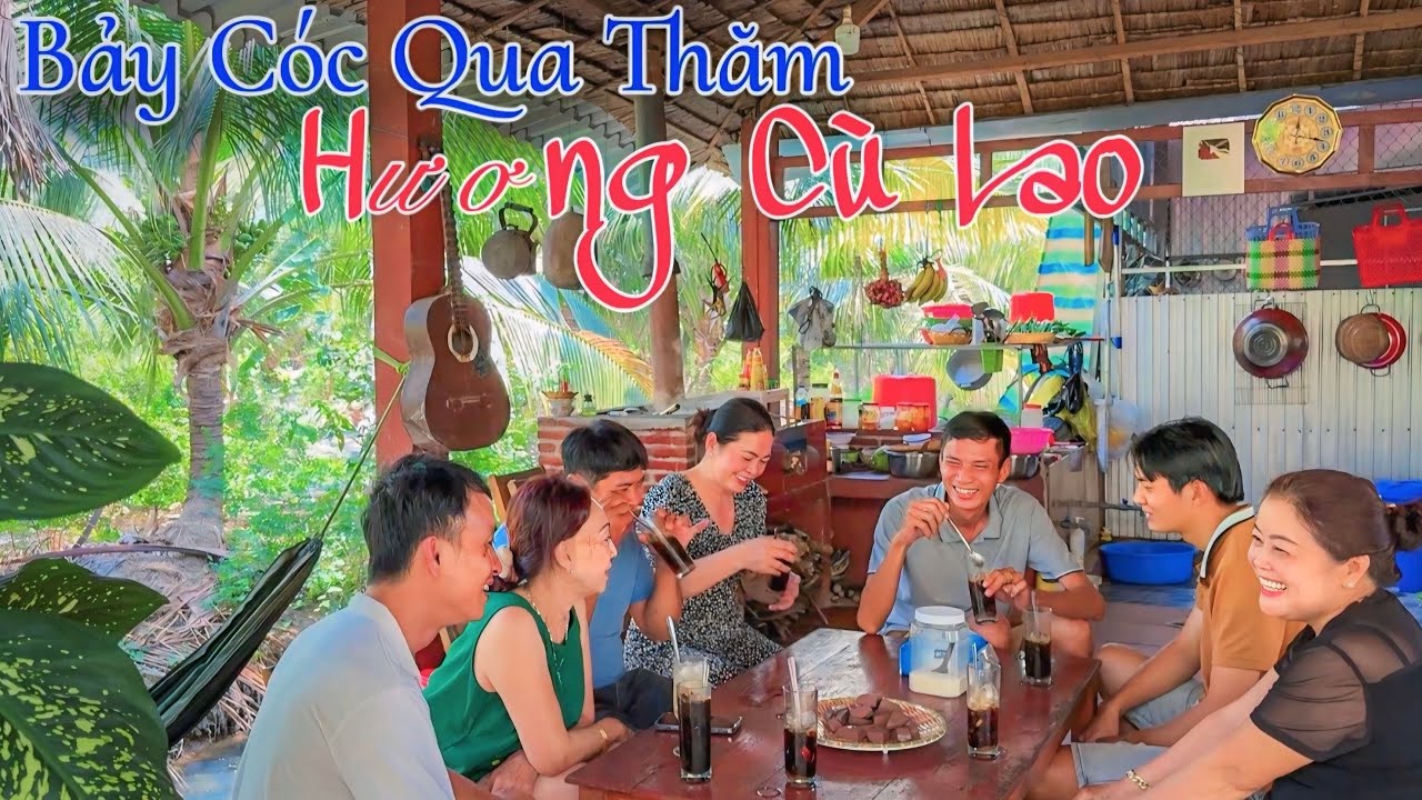 Bảy Cóc Qua Thăm Hương Cù Lao Cô Lệ Đi Chợ Nấu Món Đặc Biệt Ngon Hết Ý | Tập 957